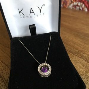Kay Heartbeat Amethyst Necklace